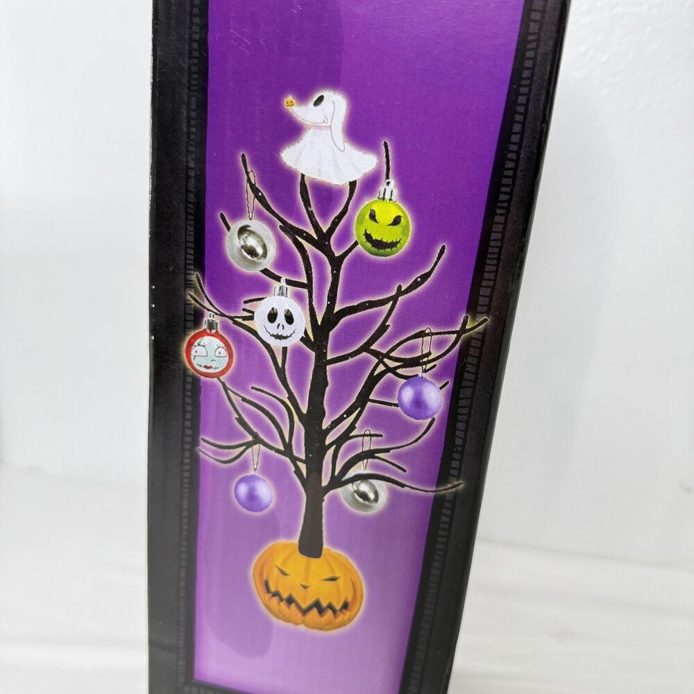 Nightmare Before Christmas Light Up Tree Halloween Centerpiece NEW Disney